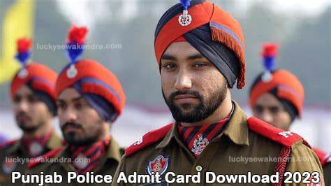 Punjab Police Admit Card Download 2023